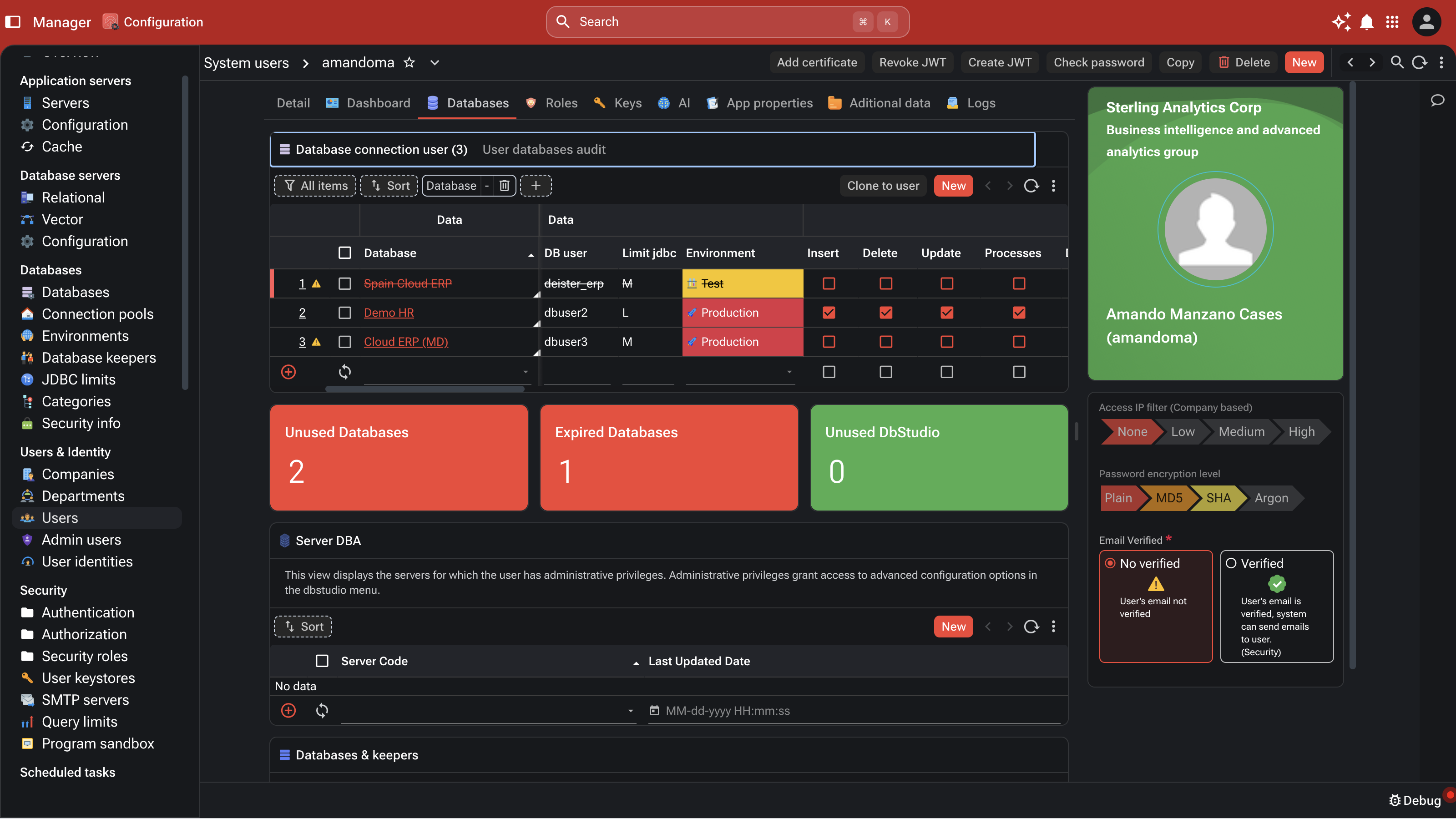 User profile and account management — placeholder, replace with real screenshot.